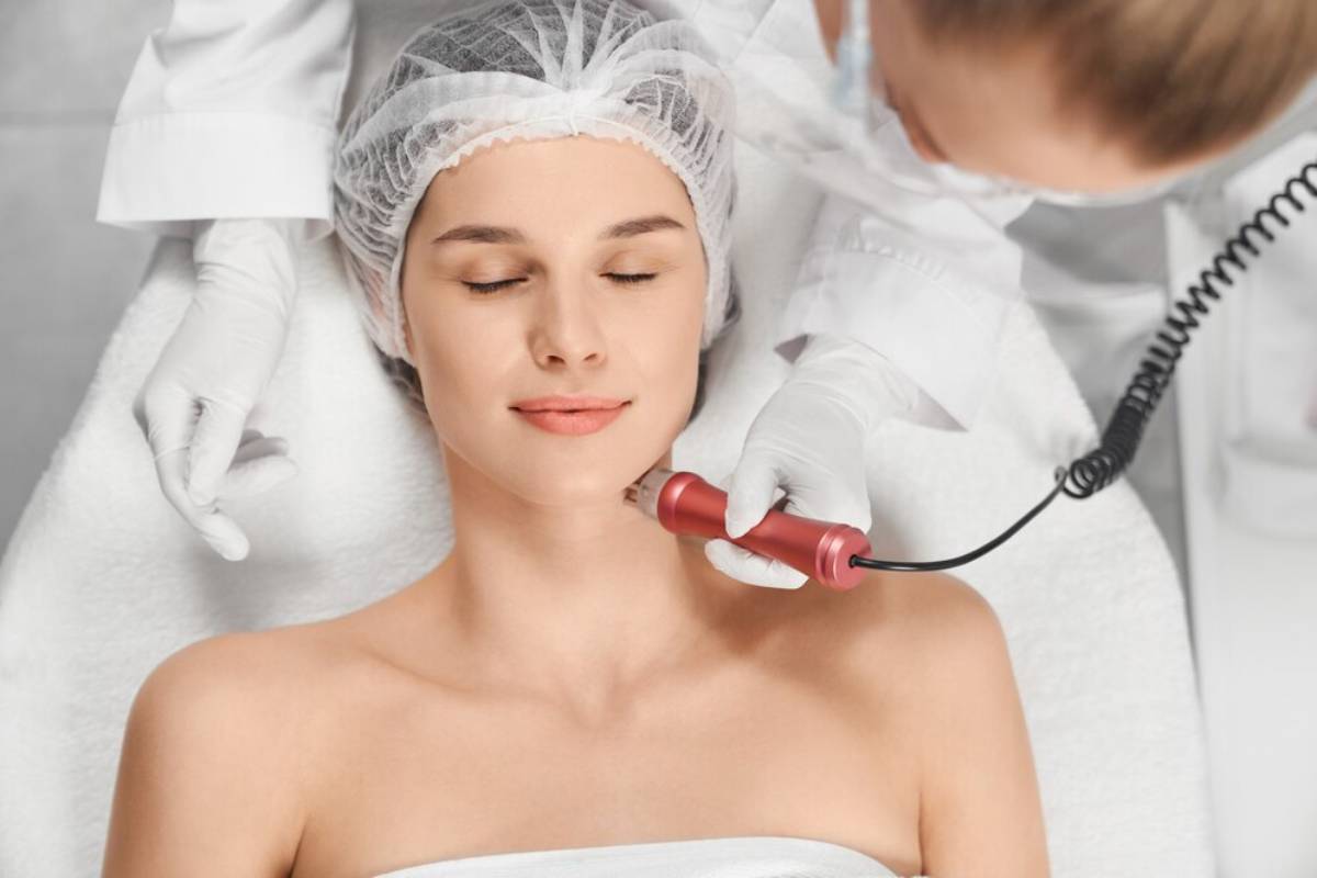 reflecting a relaxed and personal beauty routine.